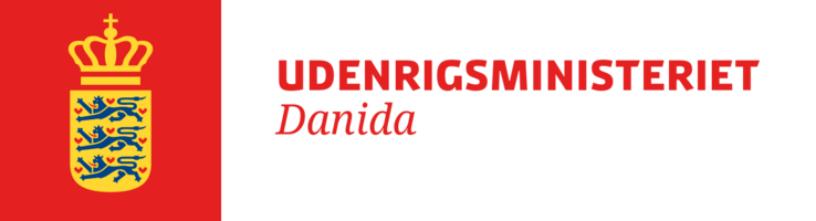 Udenrigsministeriet Danida logo