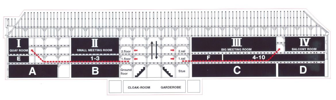 Plantegning Eigtveds Pakhus
