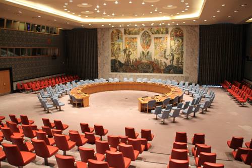 Foto fra UN bygningen