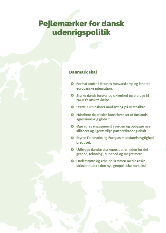 Udenrigs- og sikkerhedspolitiske prioriteter
