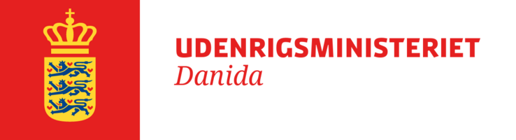Udenrigsministeriet Danida logo