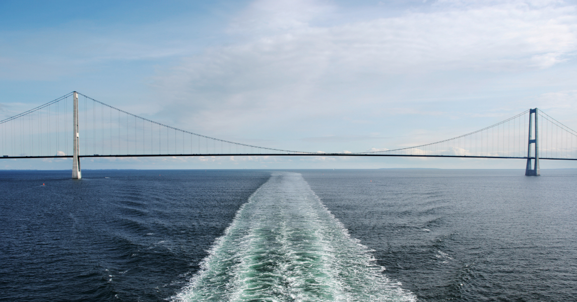 At rejse på en færge