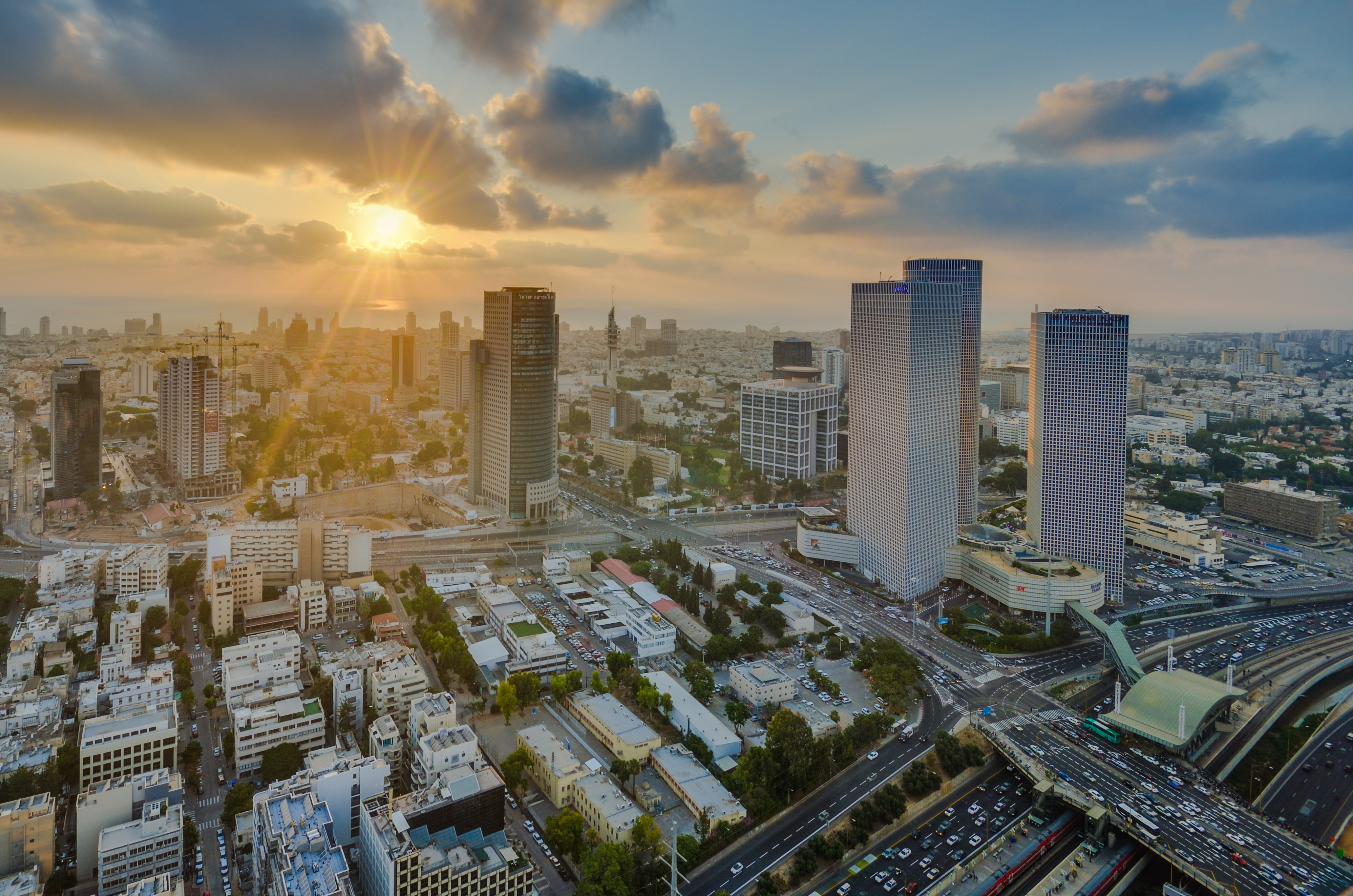 Tel Aviv skyline
