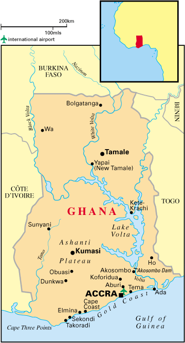 MAP over Ghana